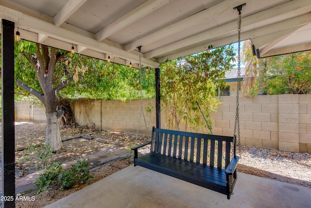 1820 W Seldon Way, Phoenix, AZ 85021 - fenced backyard featuring a patio