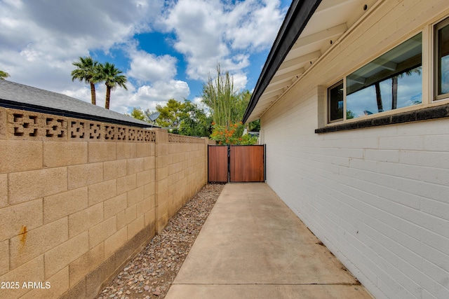 1820 W Seldon Way, Phoenix, AZ 85021 - view of property exterior with a gate and a patio area