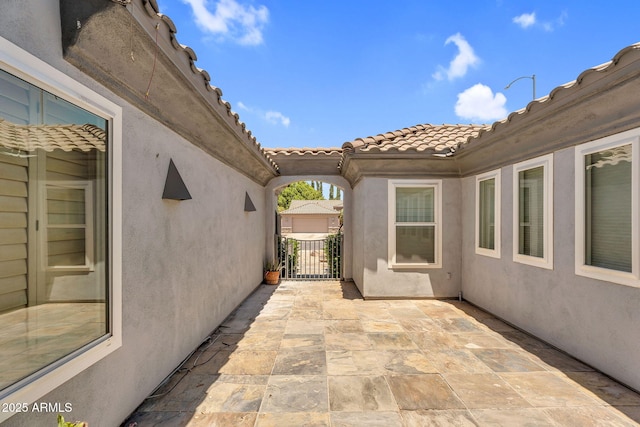 5529 E Holmes Ave, Mesa, AZ 85206 - view of patio with a gate