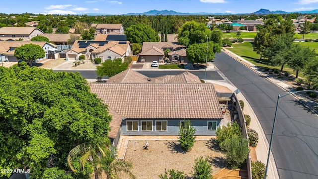 5529 E Holmes Ave, Mesa, AZ 85206 - aerial perspective of suburban area with mountains