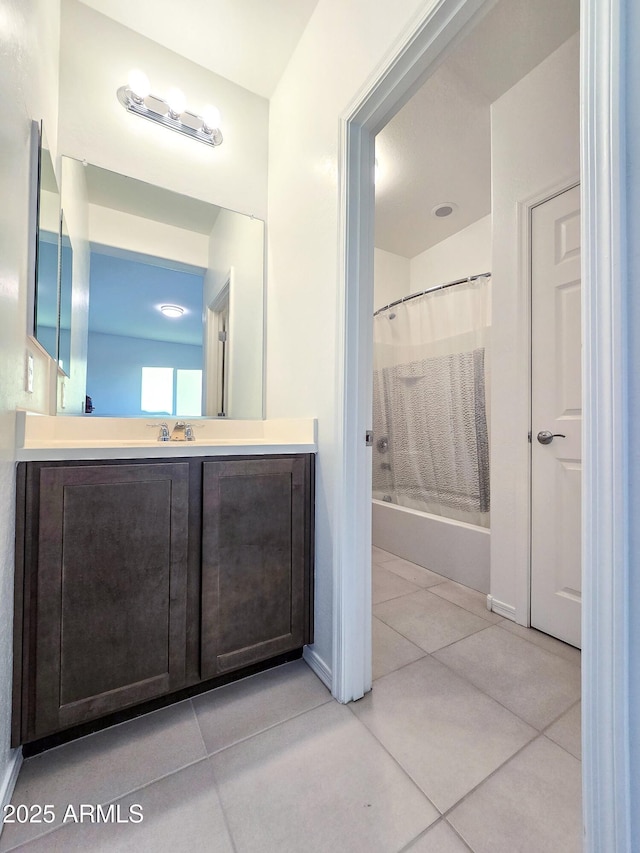 19954 W Moonlight Path, Buckeye, AZ 85326 - full bathroom with tile patterned flooring and vanity