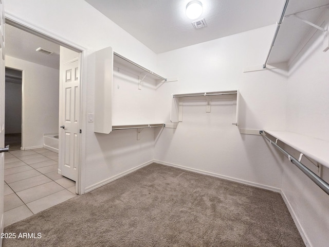19954 W Moonlight Path, Buckeye, AZ 85326 - walk in closet with carpet and tile patterned floors