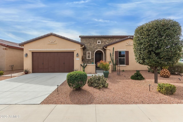 41737 W Cribbage Rd, Maricopa, AZ 85138 - view of front of house with a garage