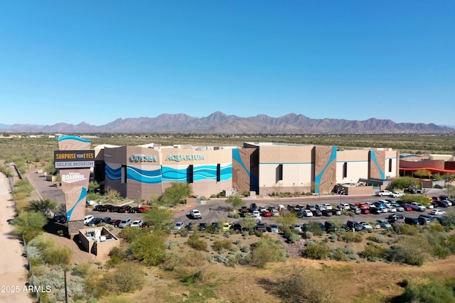 7770 E Camelback Rd Unit 23, Scottsdale, AZ 85251 - drone / aerial view of a mountain backdrop