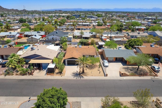 811 E Brown St, Phoenix, AZ 85020 - aerial view of residential area with a mountainous background