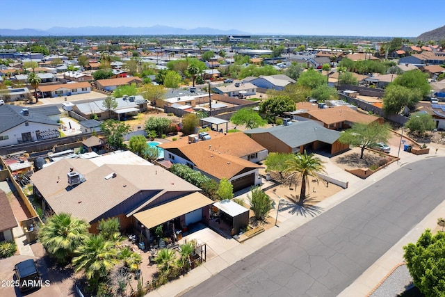 811 E Brown St, Phoenix, AZ 85020 - aerial perspective of suburban area featuring mountains