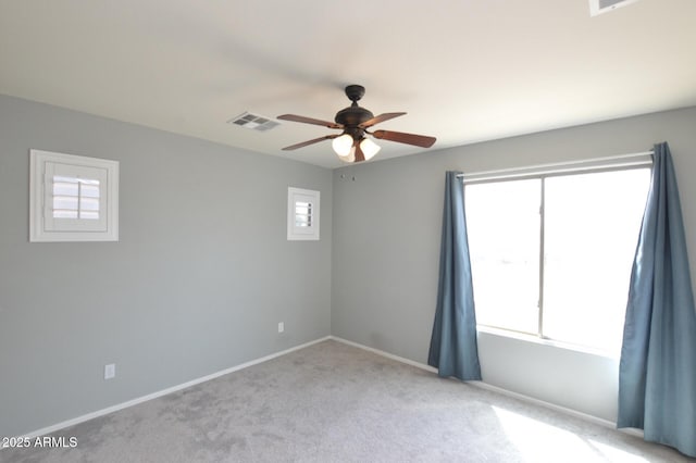 20258 S 196th St, Queen Creek, AZ 85142 - carpeted spare room featuring a ceiling fan and baseboards