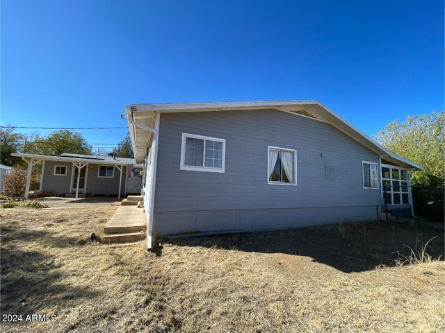 view of rear view of house