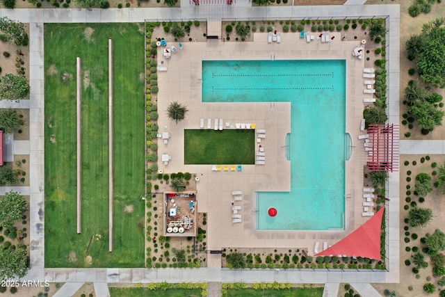bird's eye view