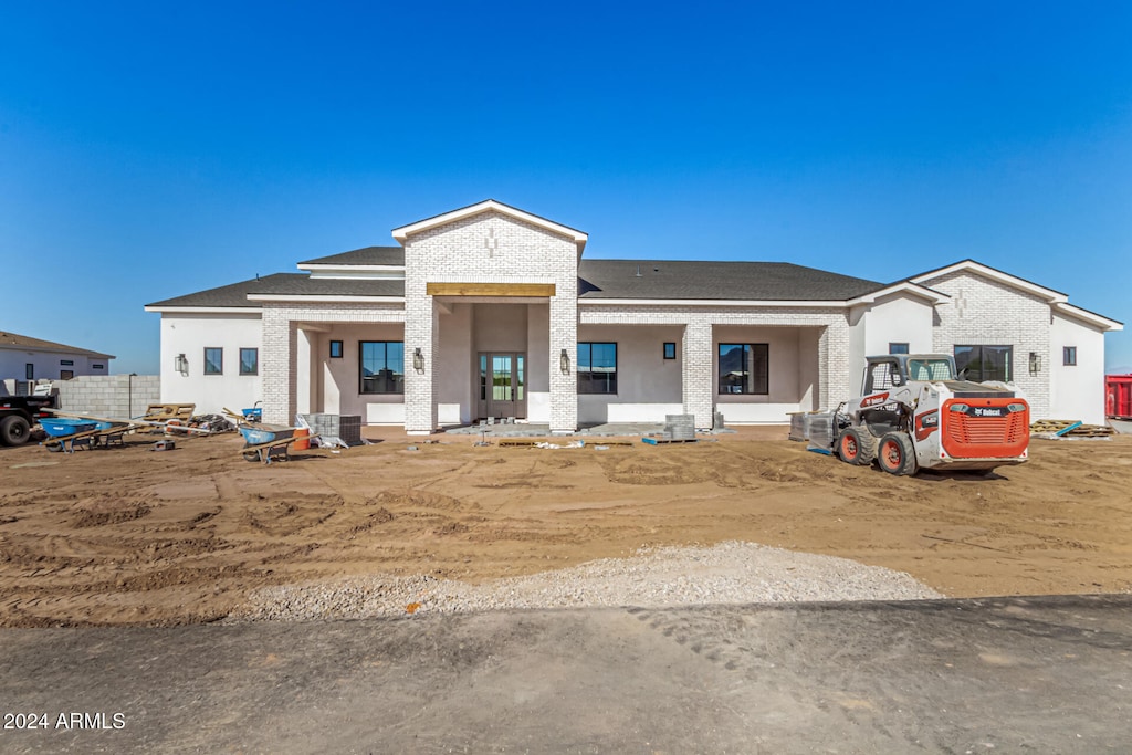 view of front of house with a porch