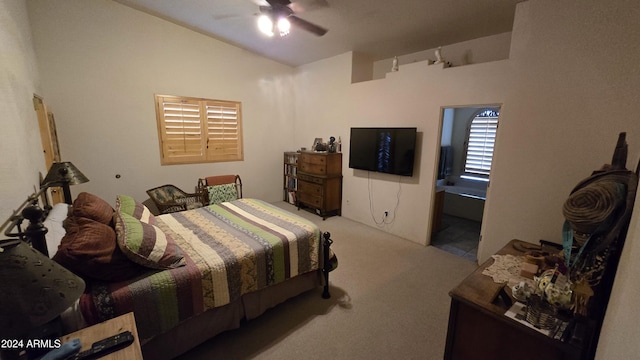 2926 W Tanya Trl, Phoenix, AZ 85086 - bedroom featuring carpet and a ceiling fan
