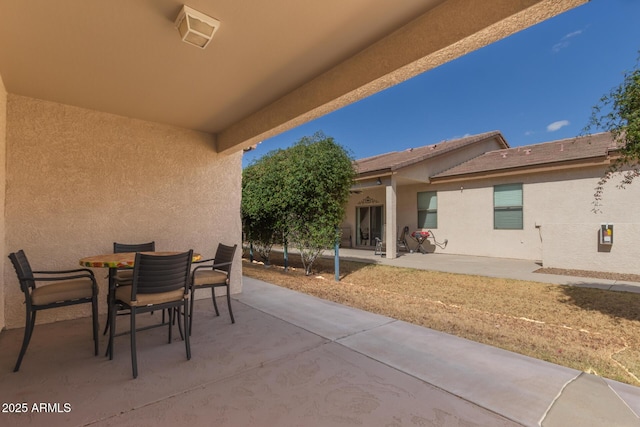 view of patio / terrace with outdoor dining space