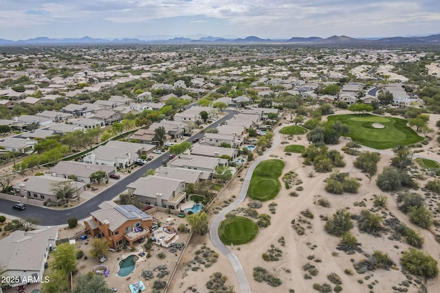 4864 E Eden Dr, Cave Creek, AZ 85331 - birds eye view of property with a residential view and a mountain view