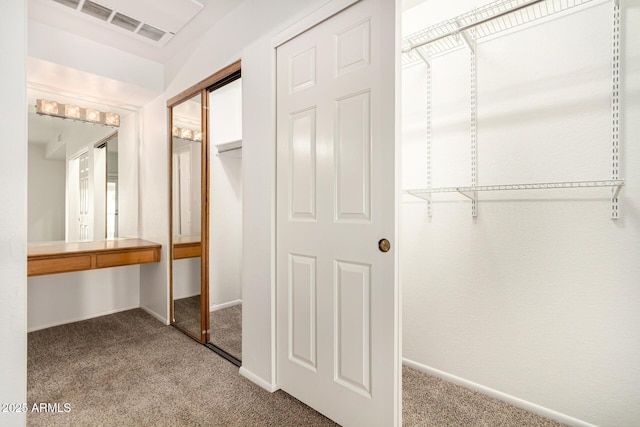 5200 S Lakeshore Dr Unit 206, Tempe, AZ 85283 - walk in closet featuring carpet floors