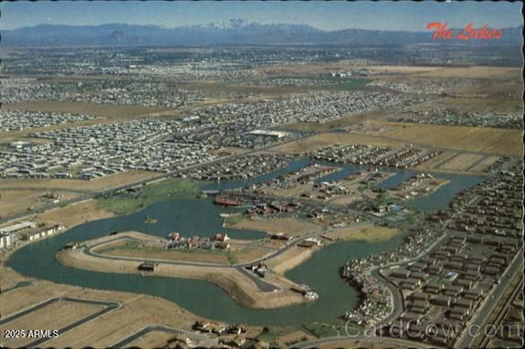 5200 S Lakeshore Dr Unit 206, Tempe, AZ 85283 - aerial overview of property's location with mountains