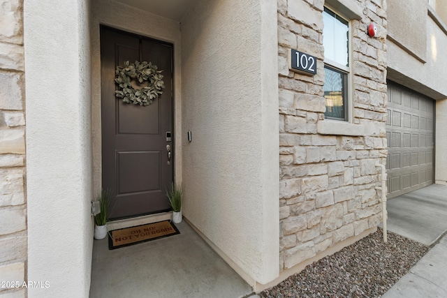 view of property entrance