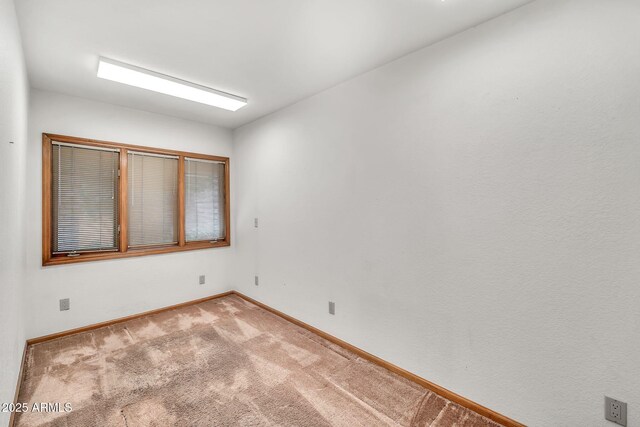 7037 N 11th Dr, Phoenix, AZ 85021 - spare room featuring baseboards and light carpet