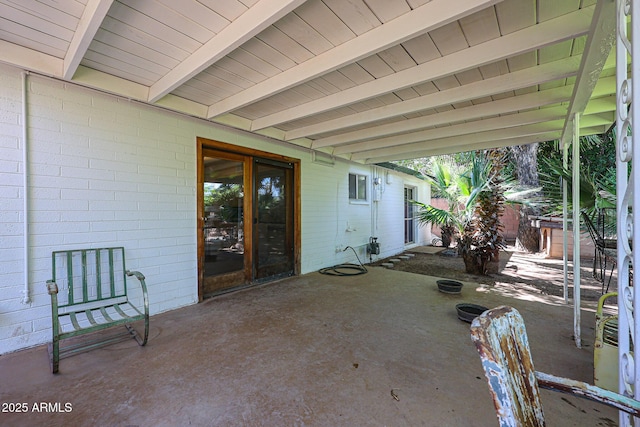 view of patio / terrace
