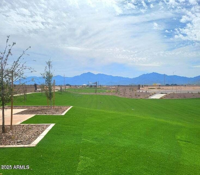 10619 W Bloch Rd, Tolleson, AZ 85353 - view of home's community with a mountain view and a yard