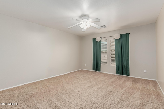 22905 N 19th Way, Phoenix, AZ 85024 - carpeted empty room featuring ceiling fan and baseboards