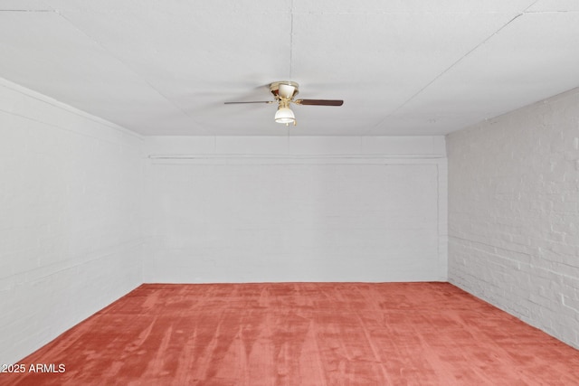 541 W Vernon Ave, Phoenix, AZ 85003 - unfurnished room with ceiling fan