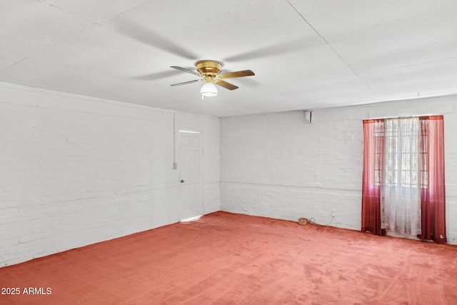 541 W Vernon Ave, Phoenix, AZ 85003 - spare room featuring ceiling fan and carpet