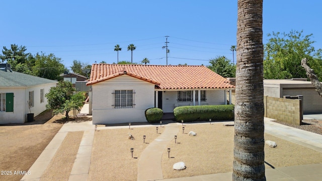 541 W Vernon Ave, Phoenix, AZ 85003 - view of front of home with a tiled roof and brick siding