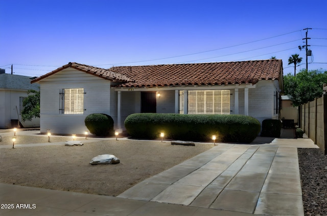 541 W Vernon Ave, Phoenix, AZ 85003 - view of front of home with a tiled roof and brick siding