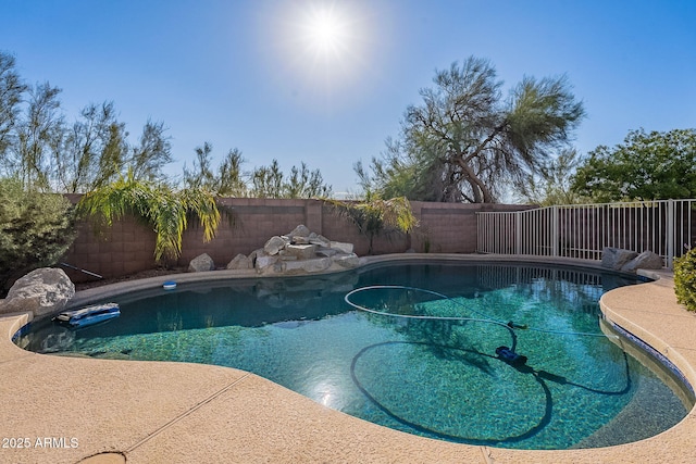 view of pool