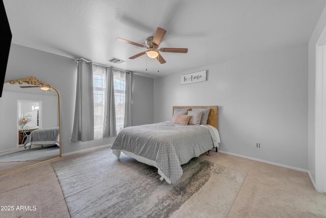 23693 W Grove St, Buckeye, AZ 85326 - carpeted bedroom with baseboards and ceiling fan