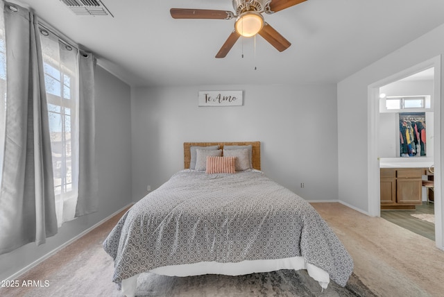 23693 W Grove St, Buckeye, AZ 85326 - bedroom with carpet, baseboards, and ceiling fan