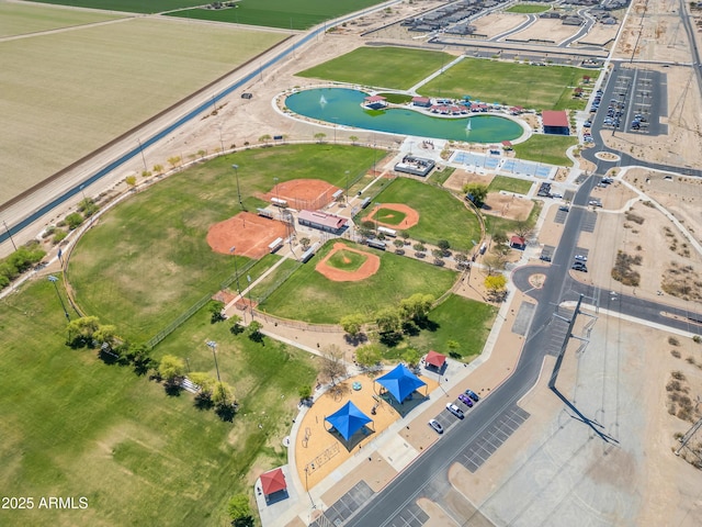 23693 W Grove St, Buckeye, AZ 85326 - aerial overview of property's location with a large body of water