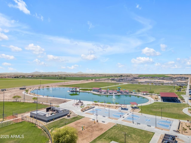 23693 W Grove St, Buckeye, AZ 85326 - aerial view of a water and mountain view