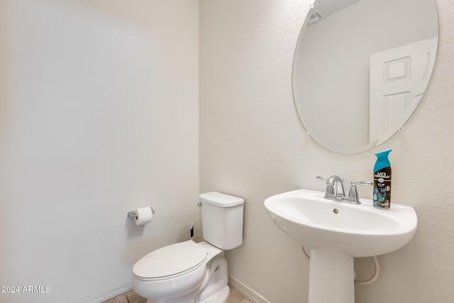 bathroom with toilet