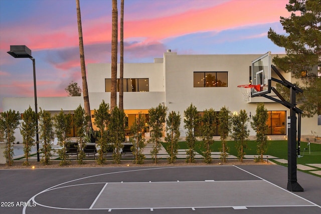 view of sport court