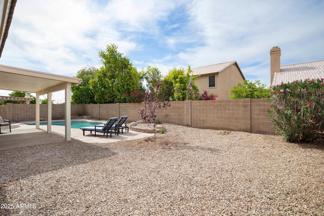 6366 W Saint John Ave, Glendale, AZ 85308 - fenced backyard featuring a patio