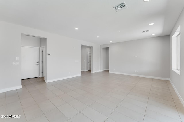 1301 W Via De Olivos, Queen Creek, AZ 85140 - empty room featuring recessed lighting and baseboards