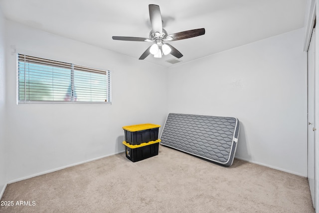 4136 W Hearn Rd, Phoenix, AZ 85053 - carpeted bedroom featuring baseboards and a ceiling fan