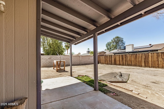 7506 W Sells Dr, Phoenix, AZ 85033 - fenced backyard featuring a patio