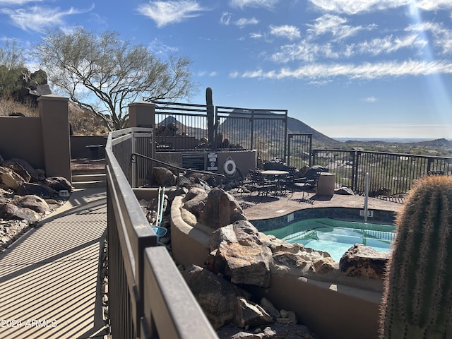 13789 E Geronimo Rd, Scottsdale, AZ 85259 - view of pool with a community hot tub