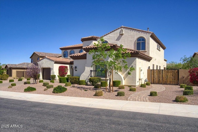 view of mediterranean / spanish house