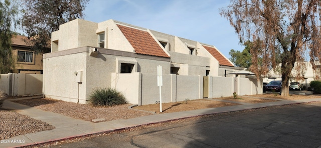 view of property exterior