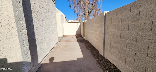 exterior space featuring a patio