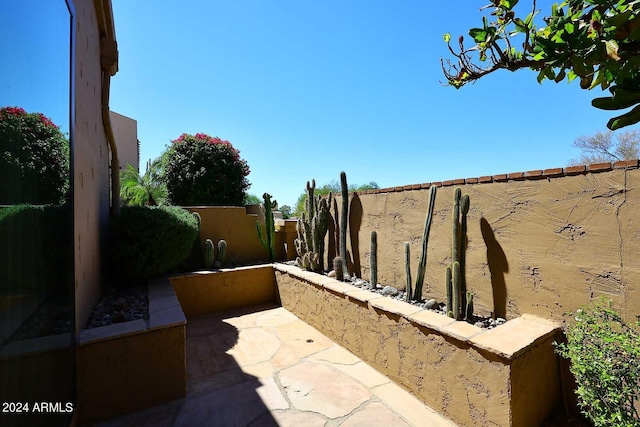 23014 N 86th St, Scottsdale, AZ 85255 - view of yard with a patio area and a fenced backyard