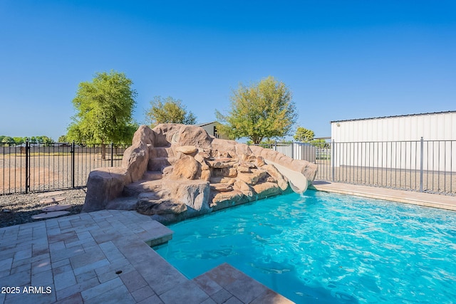 2724 W Colt Rd, Chandler, AZ 85224 - view of pool featuring a water slide