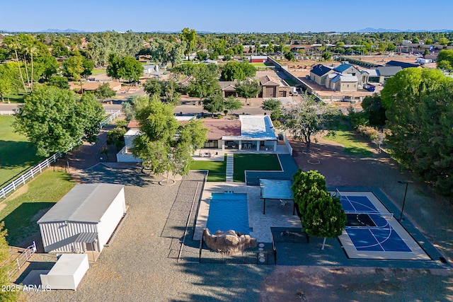 2724 W Colt Rd, Chandler, AZ 85224 - aerial view of residential area featuring a mountainous background