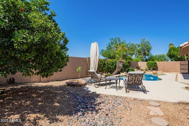 251 E Arabian Dr, Gilbert, AZ 85296 - fenced backyard with a patio