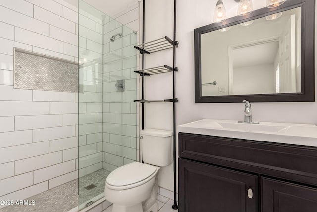 6820 E Pinchot Ave, Scottsdale, AZ 85251 - full bathroom with a walk in shower and vanity