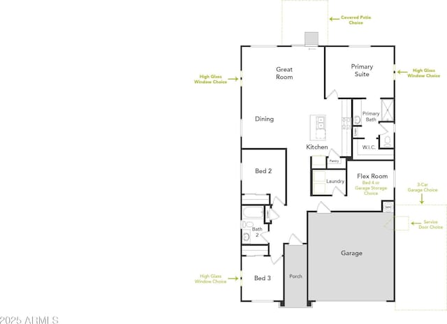 1455 W Tigua Way, Coolidge, AZ 85128 - view of property floor plan