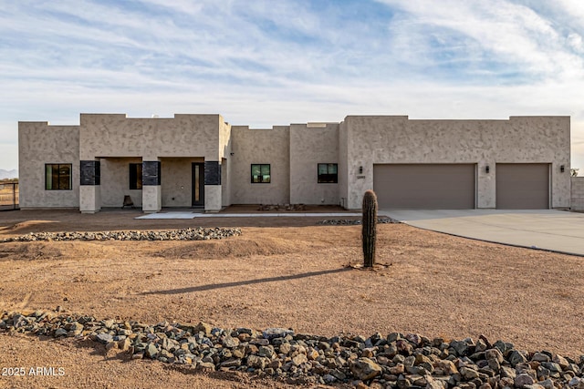 view of pueblo-style house